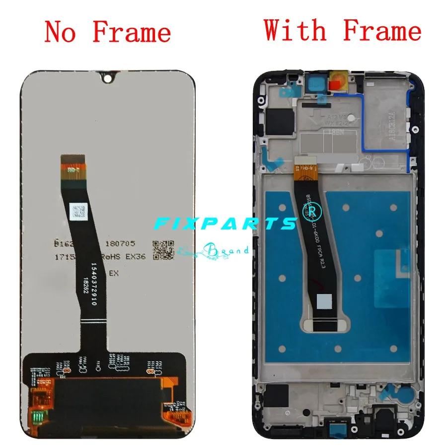 Оригинальный ЖК экран с рамкой для Huawei P Smart 2019 10 точек касания качество AAA дисплей