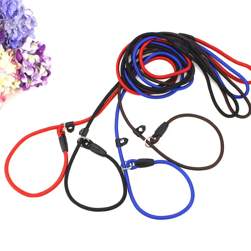 

Pet Leash Rope Nylon Adjustable Training Walking Strap Large Medium Small Dog Traction Harness Collar Pets Leashes Pet supplies