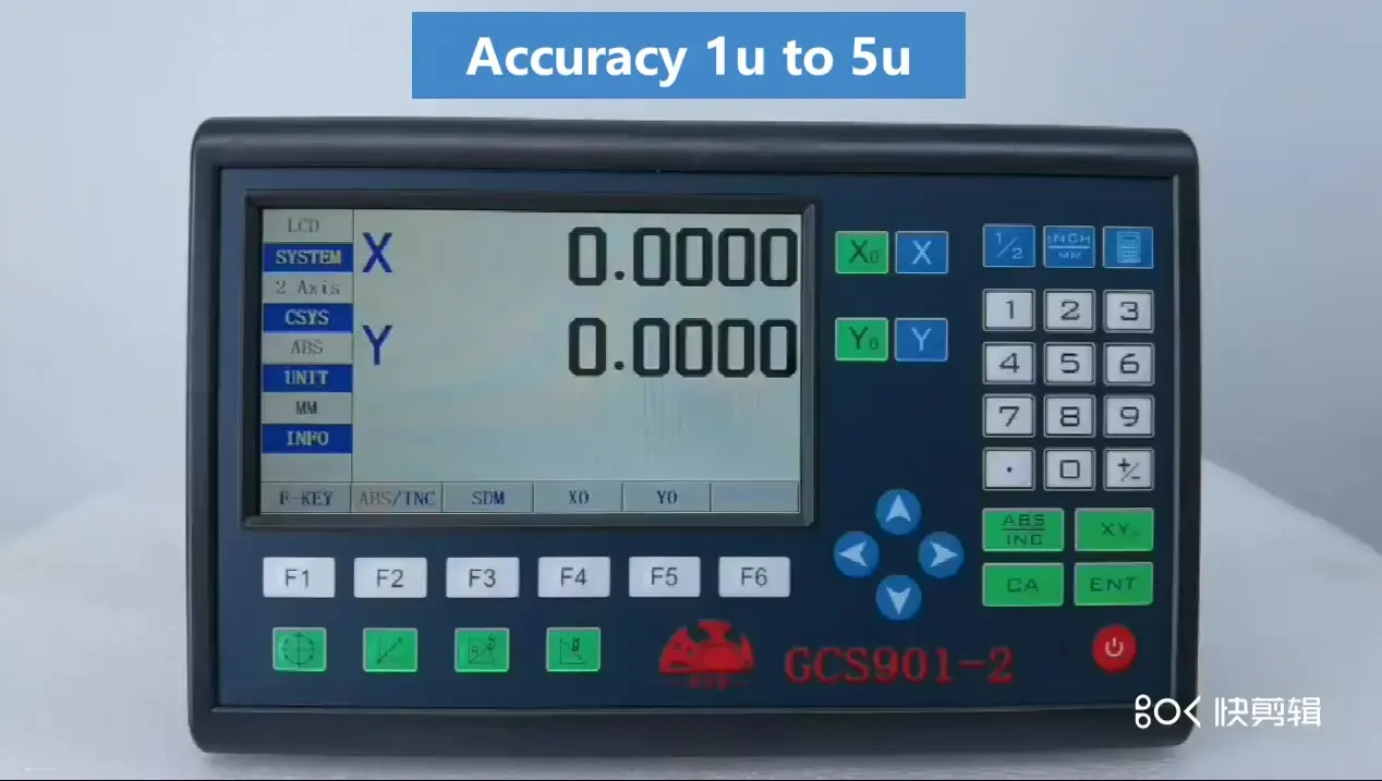 

Professional manufacturer precision multimeter 2axis digital readout for milling machine GCS901-2