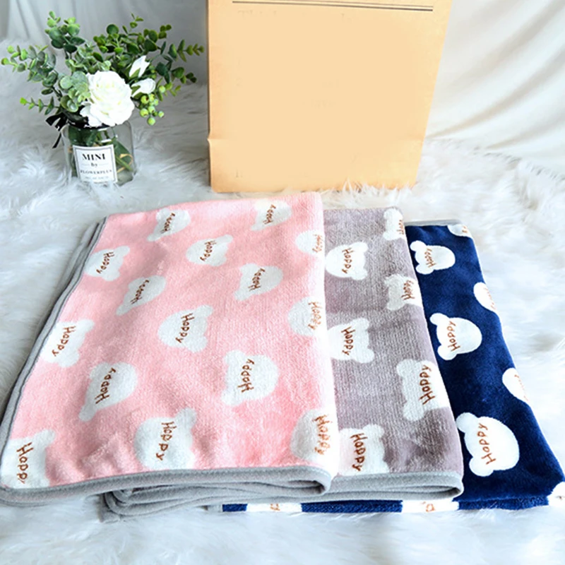 

Pet Dog Bed Blanket Soft Fleece Cat Cushion Blanket Winter Warm Paw Print Pet Cats Cover Blanket For Small Medium Large Dogs Mat