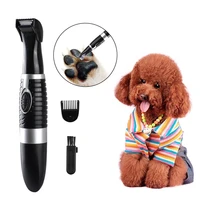 pet dog cat hair trimmer professional pet grooming clipper battery portable electric scissor for dog cat face eyes ears paws