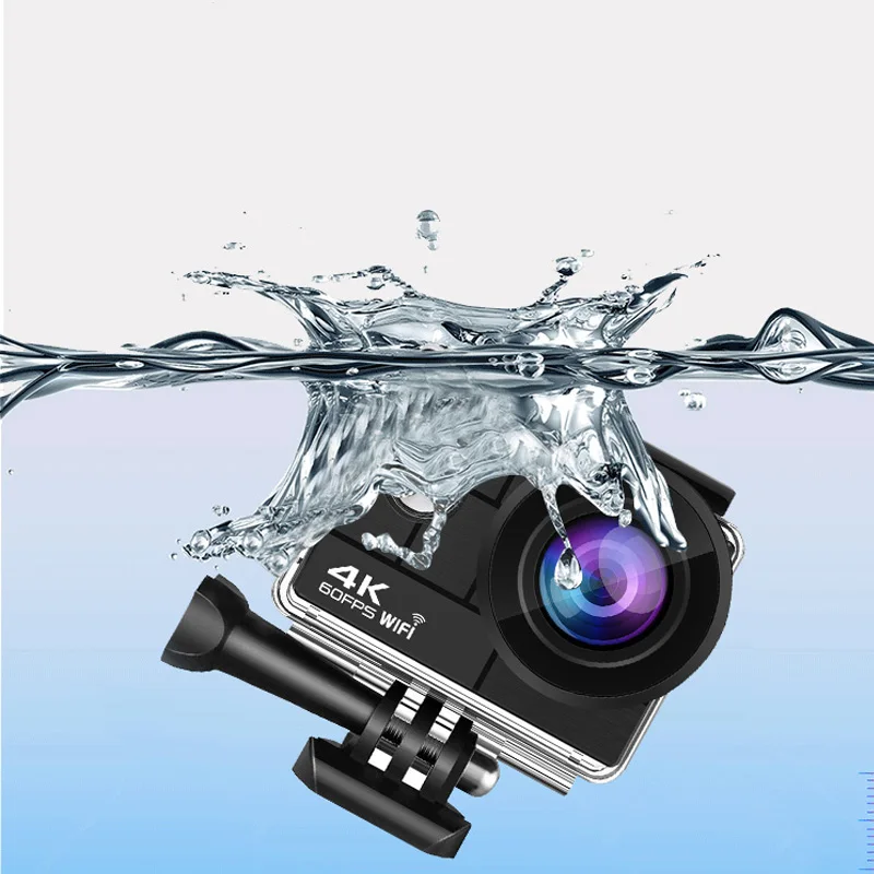 

Action Camera Ultra HD 4K 60fps WiFi 2.0" 170D 24MP Underwater Waterproof Helmet Video Recording Camera Sport DV Sport Cam