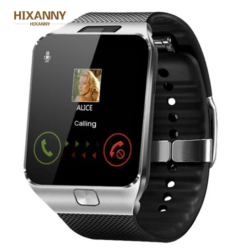 Умные часы DZ09 с Bluetooth умные Android телефонные звонки подключение 2G GSM SIM TF карта