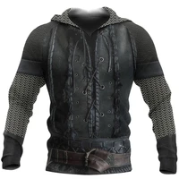 cosmos viking warrior tattoo armor new fashion tracksuit funny 3d print pullover unisex ziphoodiessweatshirtsjacket