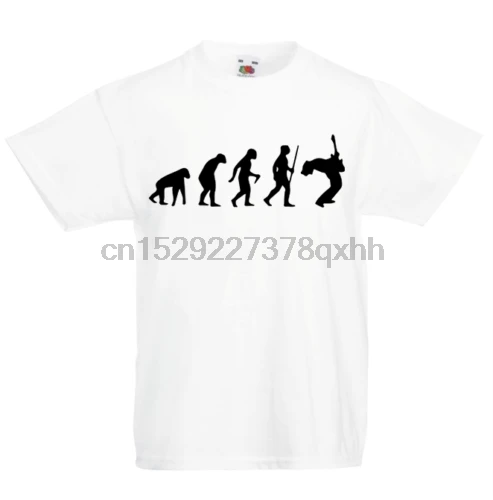 Детская футболка с изображением гитариста детей мальчиков и девочек |