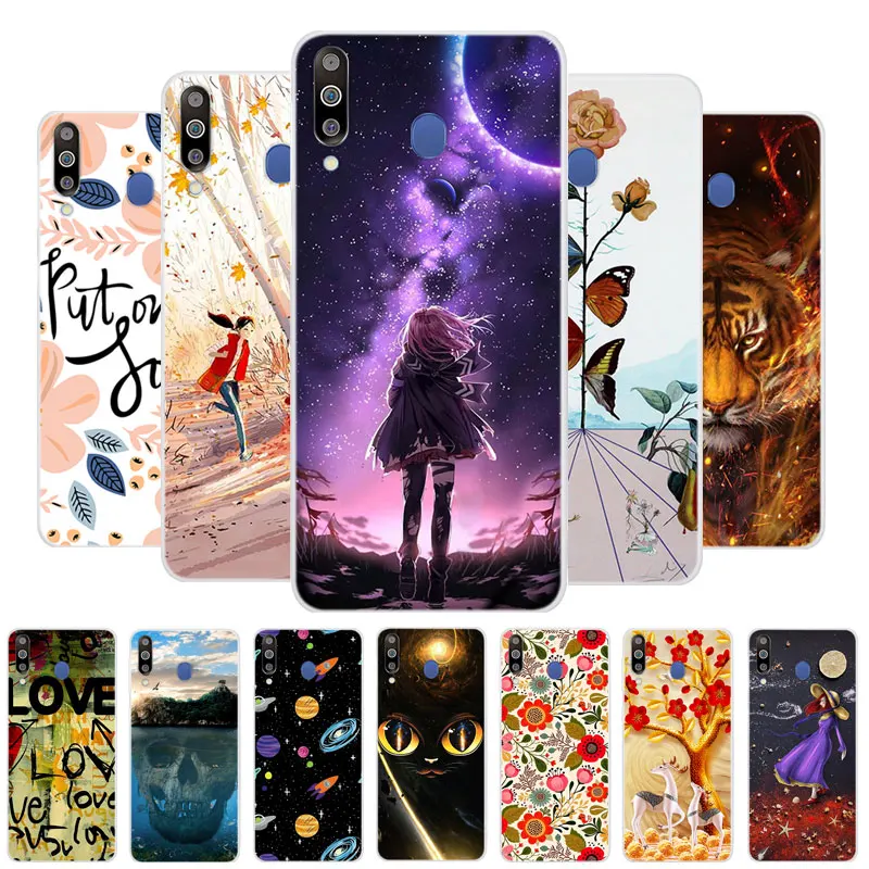 Чехол для Samsung Galaxy M30 M30S M31 силиконовый милый мягкий ТПУ чехол накладка M 30 M305F чехлы