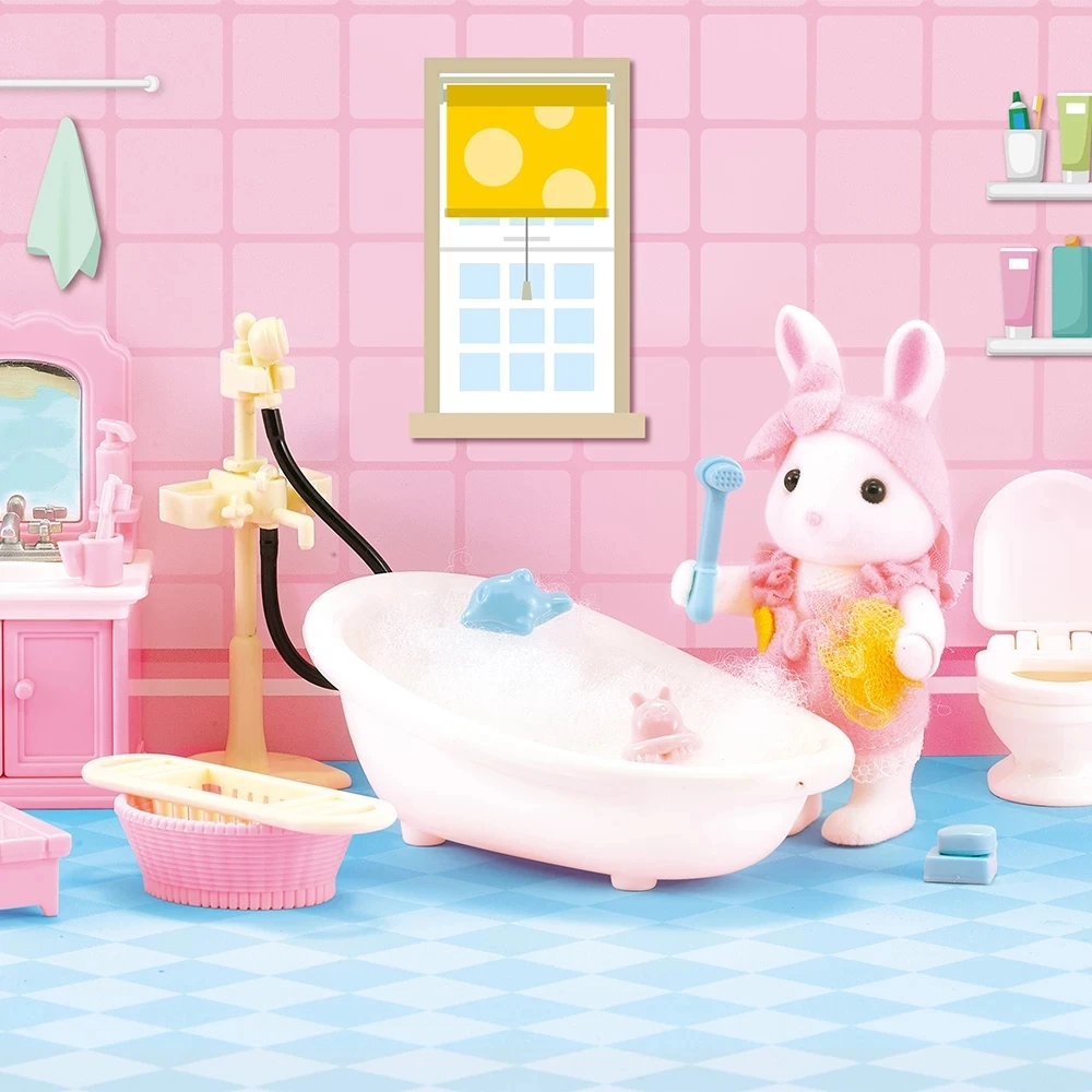 

1:12 миниатюрный кукольный домик, набор игрушек «сделай сам», семейный лес, дети, девочки, ролевые игры, мебель, игрушки, подарок на Рождество, ...