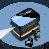 flashlight tws wireless earbuds bluetooth headphones 3500mah charging box noise cancelling deep bass stereo wireless earphone