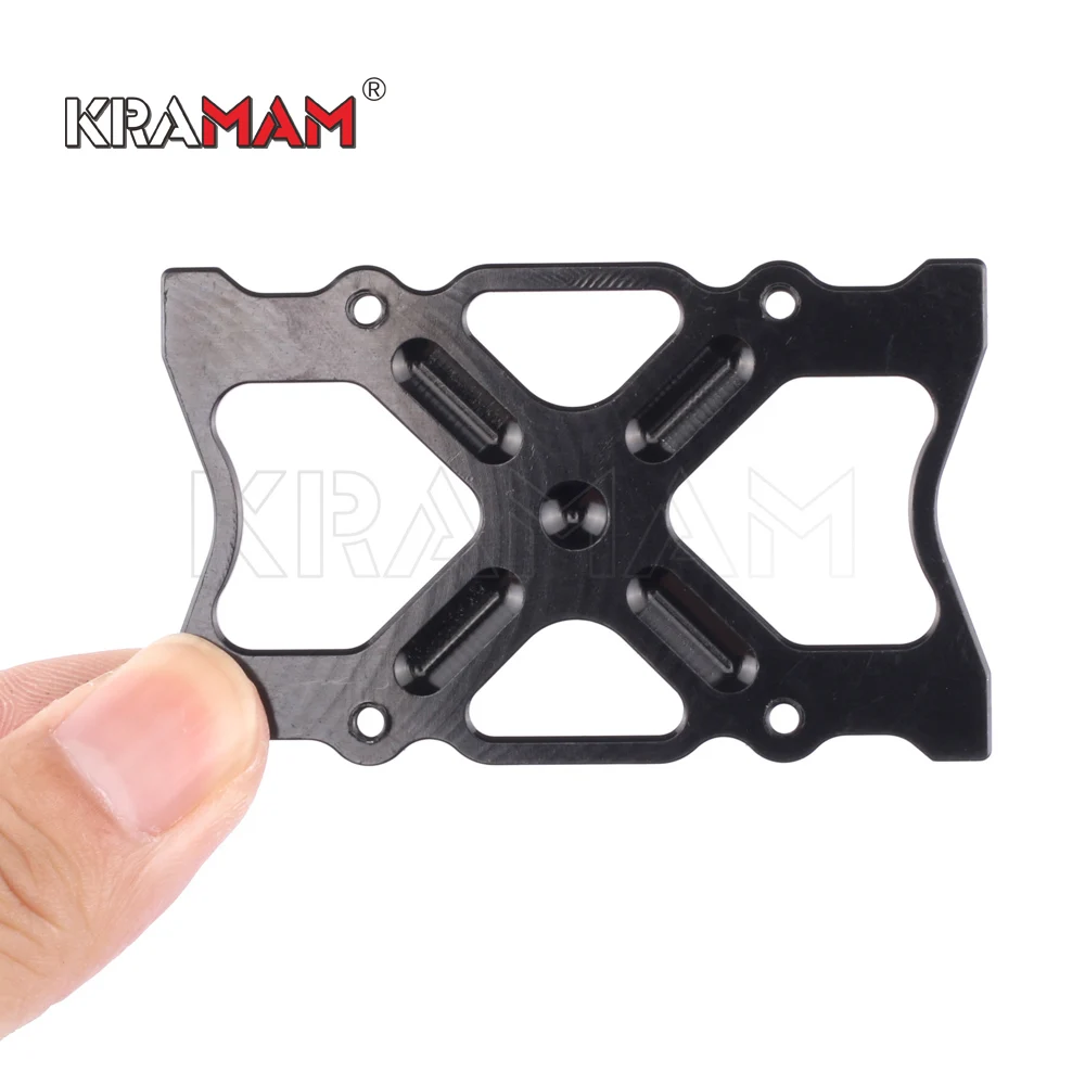 RC Батарея держатель лотка алюминиевая пластина крепления для осевой SCX10 1/10