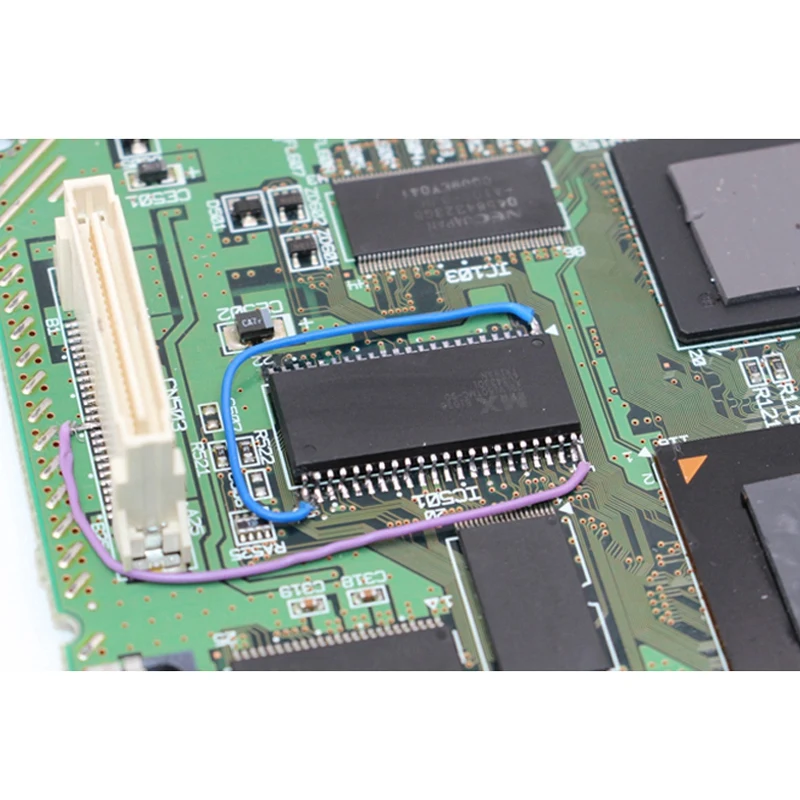 Запрограммированный чип Sega Dreamcast Bios Mx29Lv160Tmc 90 29F1610 загрузчик 2 шт. резисторы 10 кОм