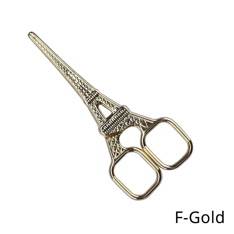 F-Gold 21 стилей, из нержавеющей стали для вышивки крестом маленькие ножницы для вышивания и шитья инструменты Costura домашние ножницы для женщин портной ручной работы инструменты - Цвет: F-Gold