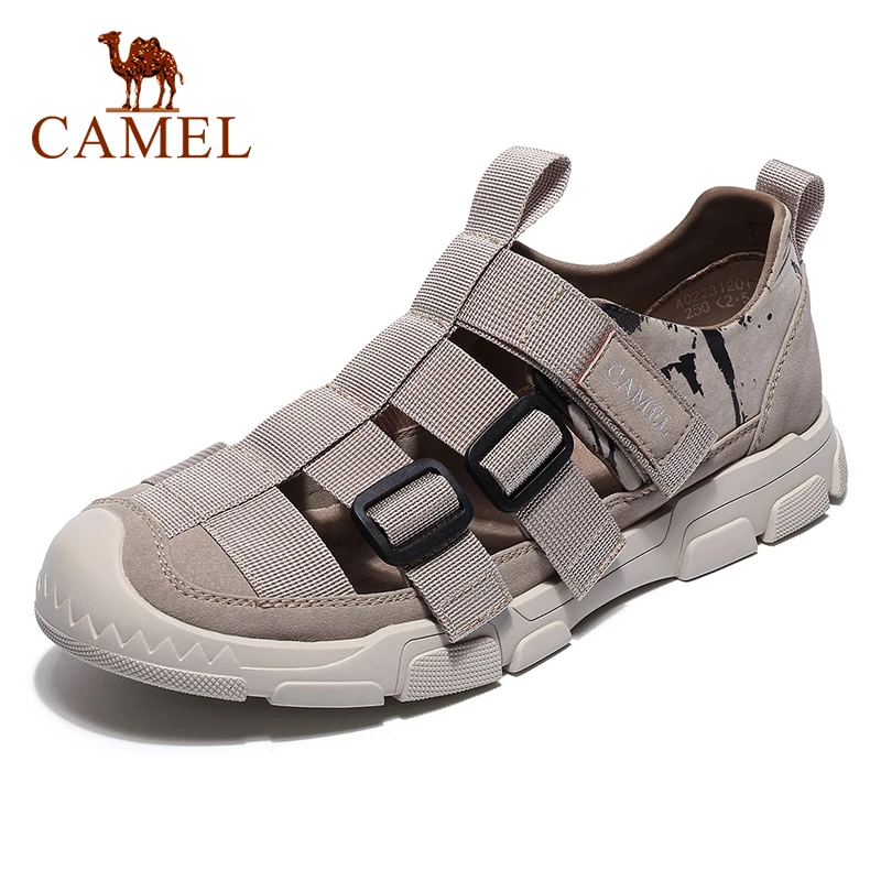 CAMEL Outdoor Men's Sports Sandals Spring Summer Fashion Men Shoes Water Footwear Comfortable Casual Beach Shoes
