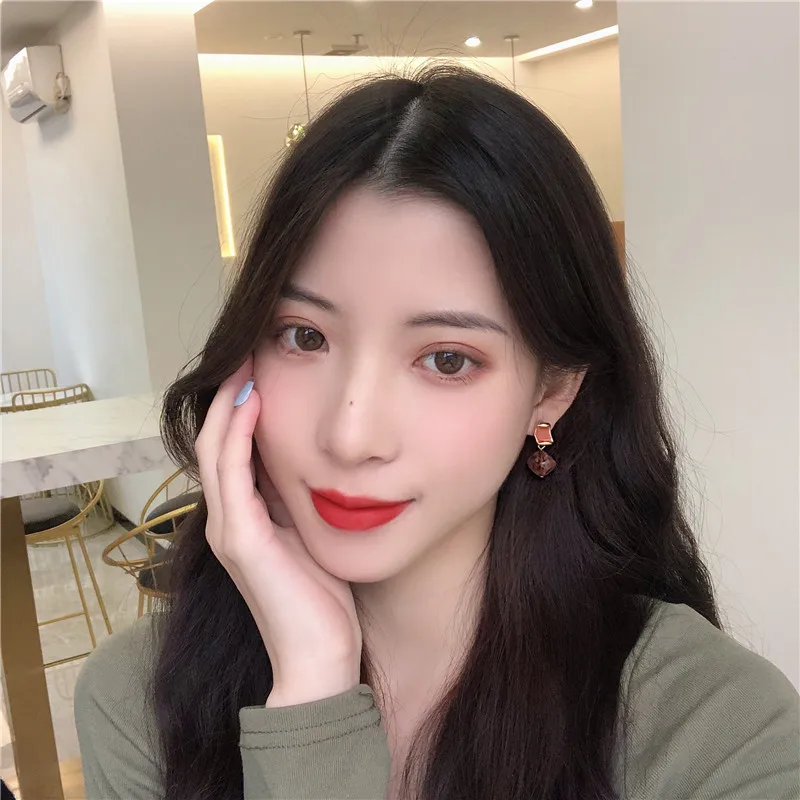 

SHANGZHIHUA 2021 new S925 stud earrings vintage fashion women for earrings, fashion jewelry wholesale party gifts