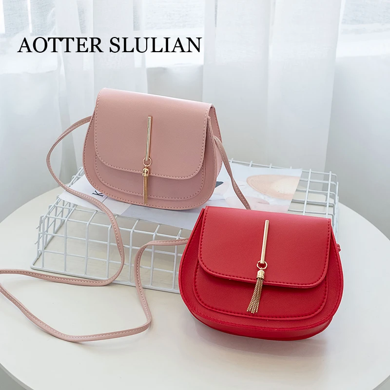 Модные маленькие сумки через плечо для женщин повседневные дамские сумочки на