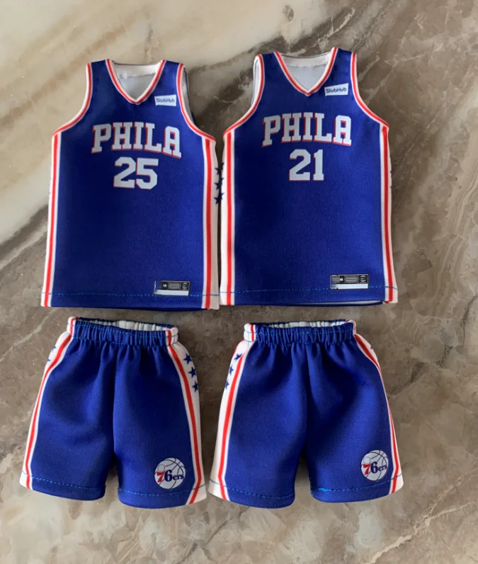

1:6 Basketball stars clothes models NO.22 21 25 and 39 the best gifts for the basketball fans
