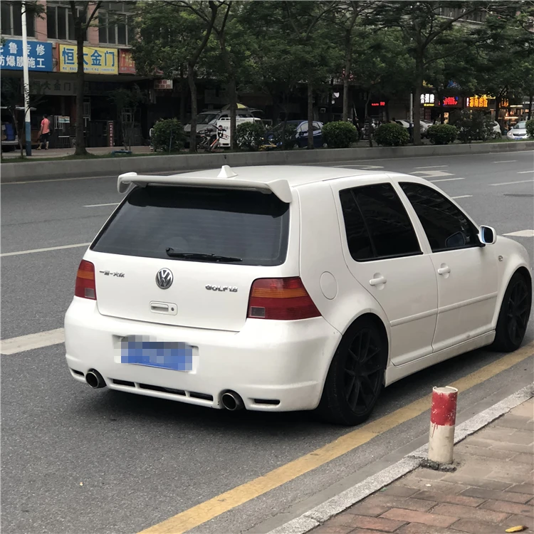 Спойлер для гольфа 2006-2009 Volkswagen Golf 4 wxk спойлер из АБС-пластика цветной задний