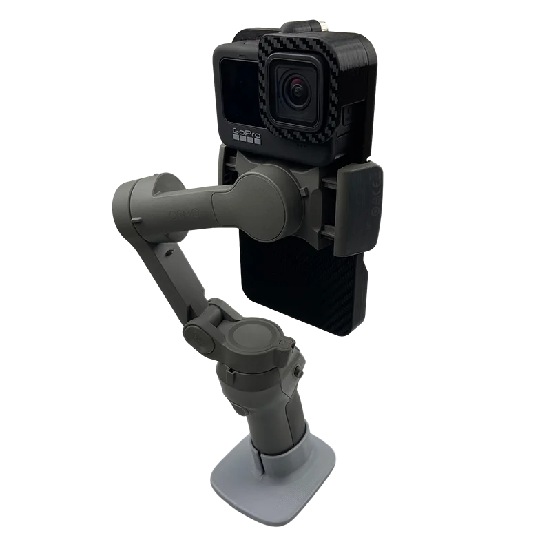 Ручной адаптер шарнирный Адаптер для GoPro Hero 9 черная Крепежная пластина камеры DJI