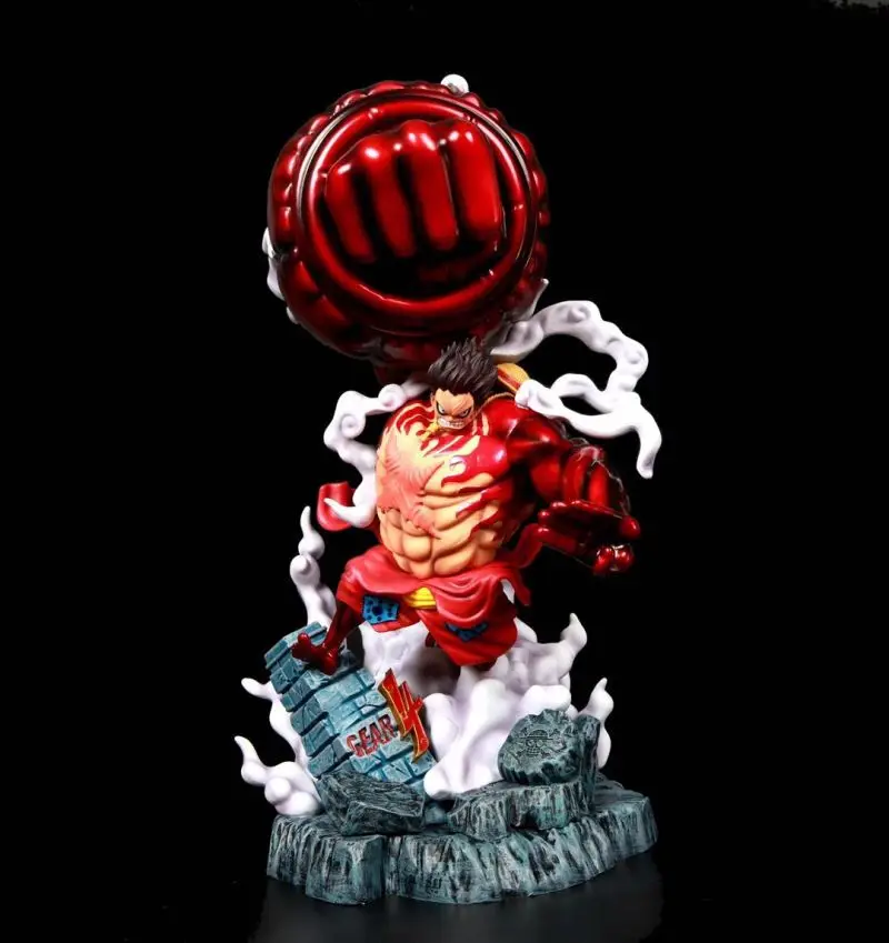 

Аниме One Piece ВАО-кантри обезьянка D Luffy GEAR четвёртая 4 KONG GUN Ver. GK ПВХ экшн-Фигурка Статуя Коллекционная модель игрушки кукла