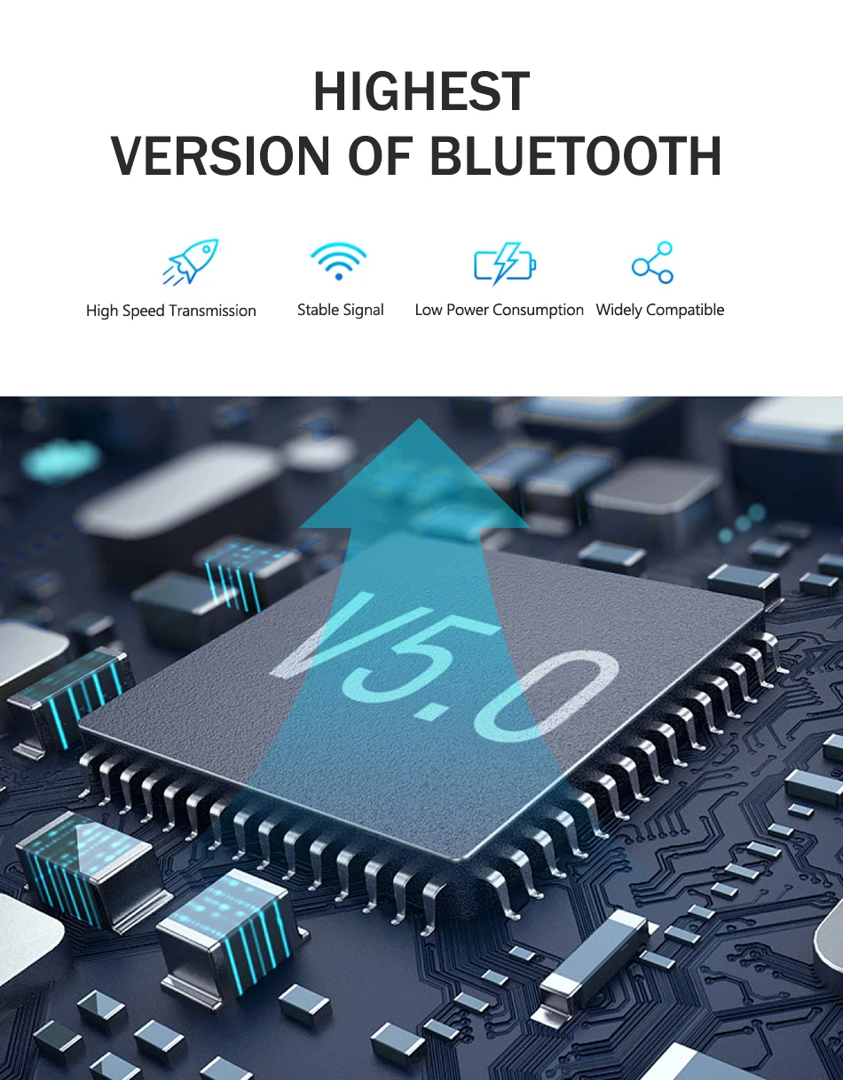 Сенсорный экран 3D Мода с глубоким басом наушники стерео звук Беспроводной Bluetooth V5.0 гарнитура Портативный TWS вкладыши Наушники с зарядный чехол
