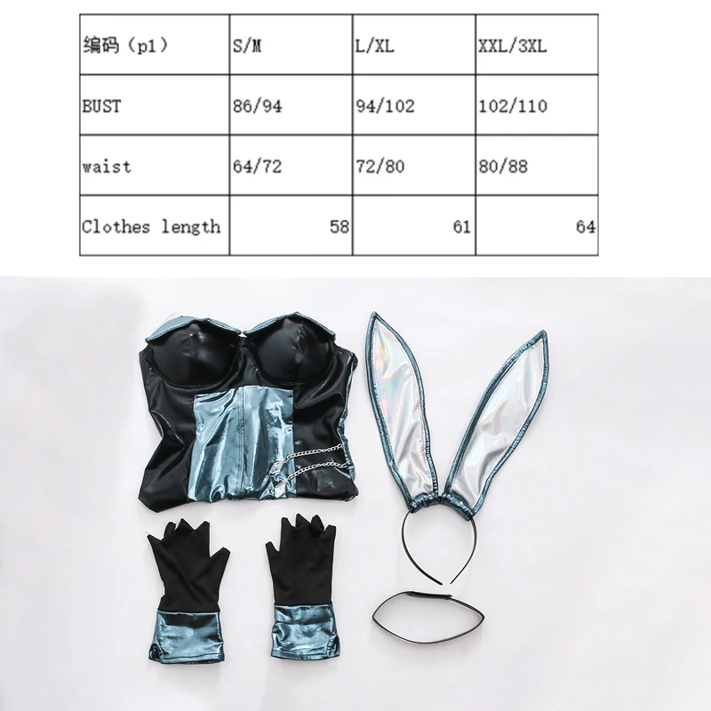 YOYOCOS KDA Kaisa костюм кролика для косплея Модный новый сексуальный боди кролик версия