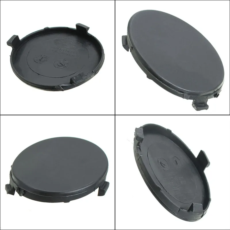 Круглый передний бампер буксировочная крышка крючка черный чехол для Ford Focus 2008 2009