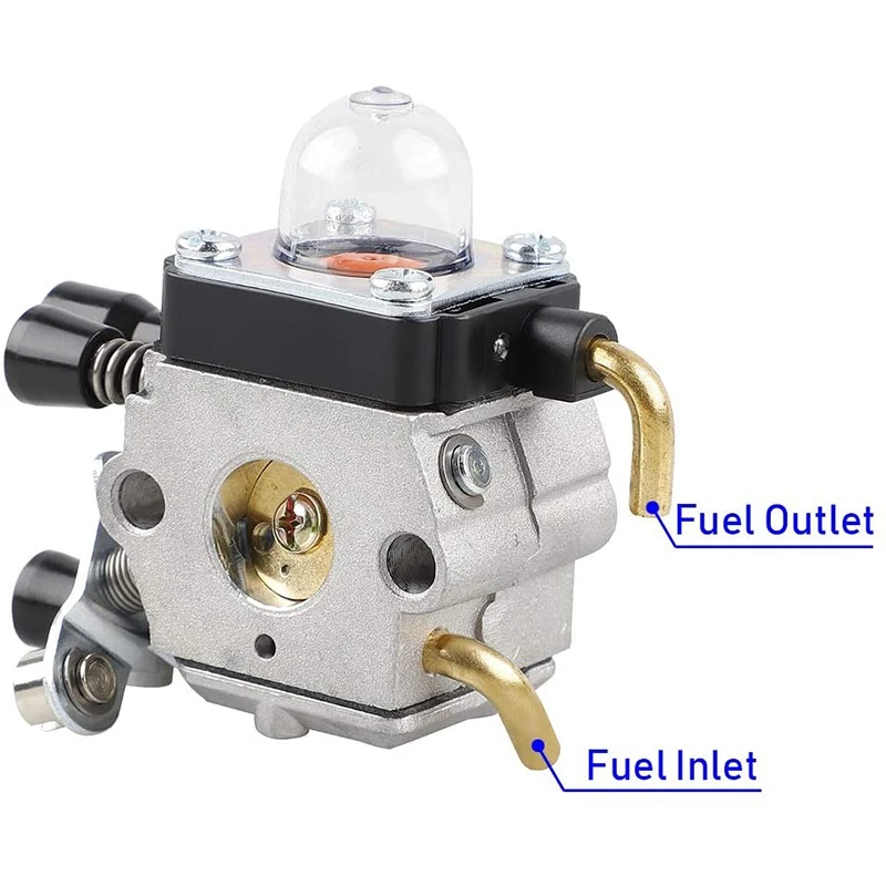 

Carburetor for STIHL FS55 FS55R FS38 FS45 FS46 KM55 HL45 FS45L FS45C FS46C FS55C FS55RC String Trimmer Weed Eater