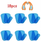 (18 шт.6 шт. в упаковке) гелевые подушечки для замены EMS тренажер для бедер для стыковой тонер ABS ягодицы тренер массаж Вес потери стимулятор мышц