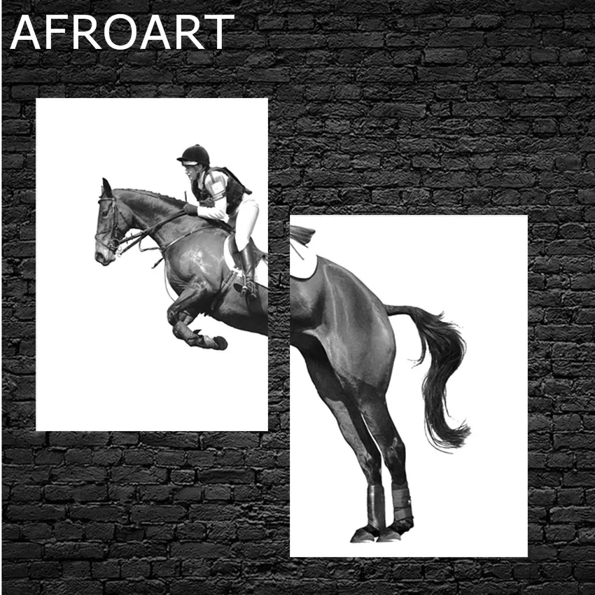 Черно белые холщовые постеры и принты в стиле минимализм художественная роспись