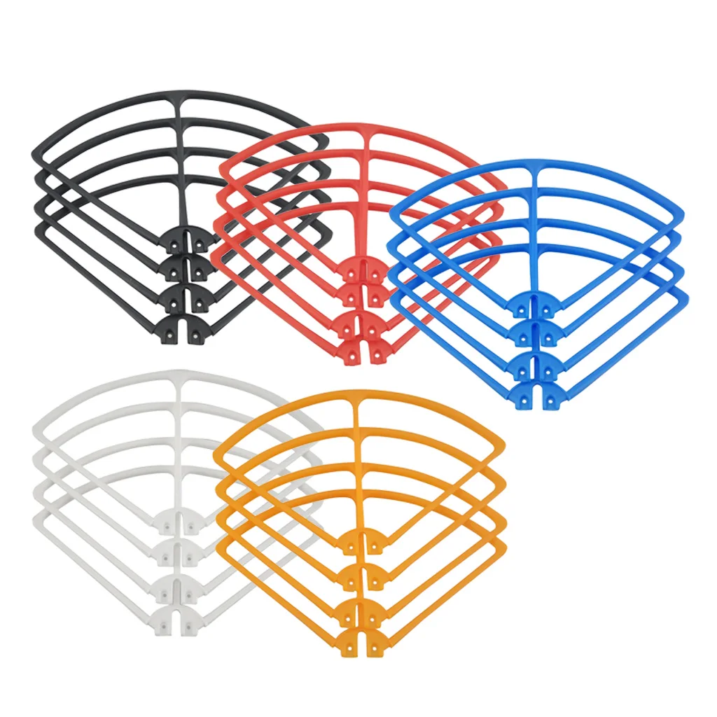 

20PCS/5 Sets 5 Colors Blade Propellers Protective Frames for Syma X8C X8W X8G X8HW X8HC X8HG Large RC Drone Quadcopter Accessory