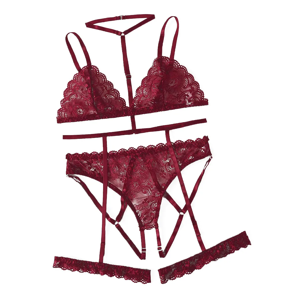 Пикантное Сетчатое нижнее белье Lenceria Mujer эротическое кружевное соблазнительное