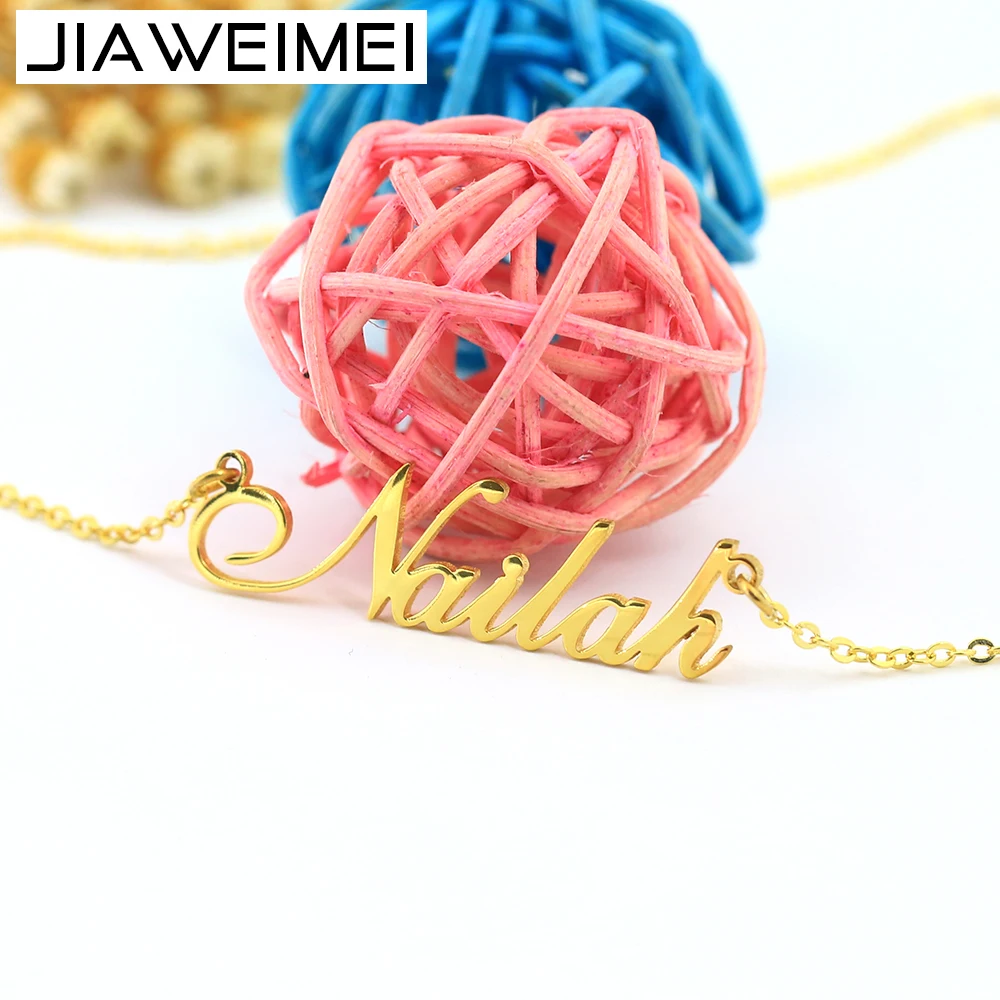 18K позолоченное ожерелье ювелирные изделия из нержавеющей стали для женщин и