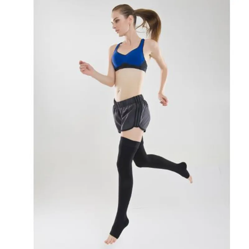 

Medical Grade Compression Stockings Women Men For Varicose Spider Edema 30-40 mmHg Support Gradient S-4XL Travel Pressure Legs