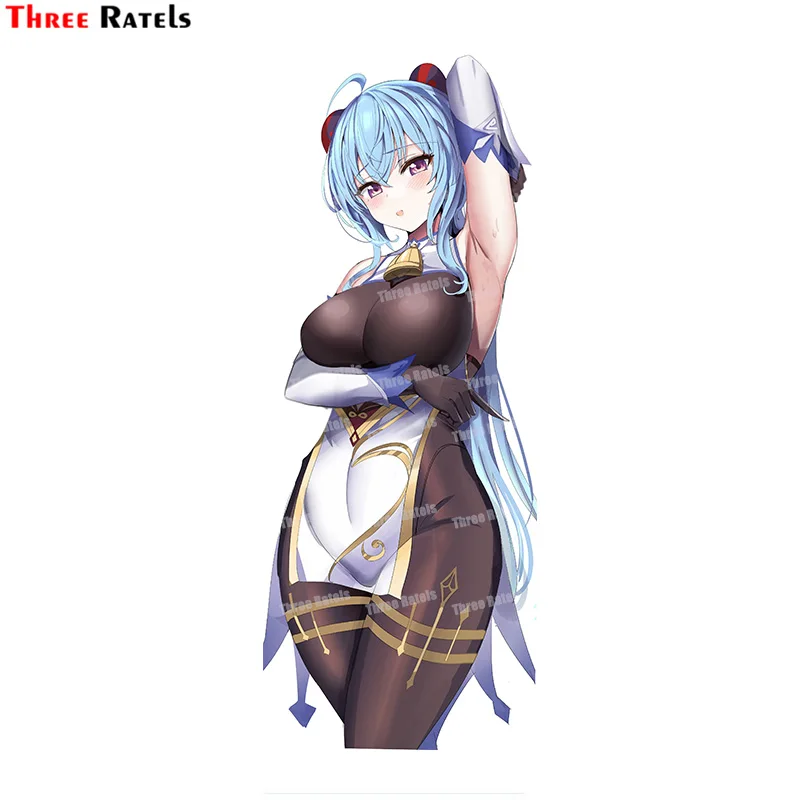 

Три Ratels A233 Ganyu Genshin аниме милые водонепроницаемые наклейки на багажник компьютера автомобильный Стайлинг наклейка устойчивый к царапинам Д...