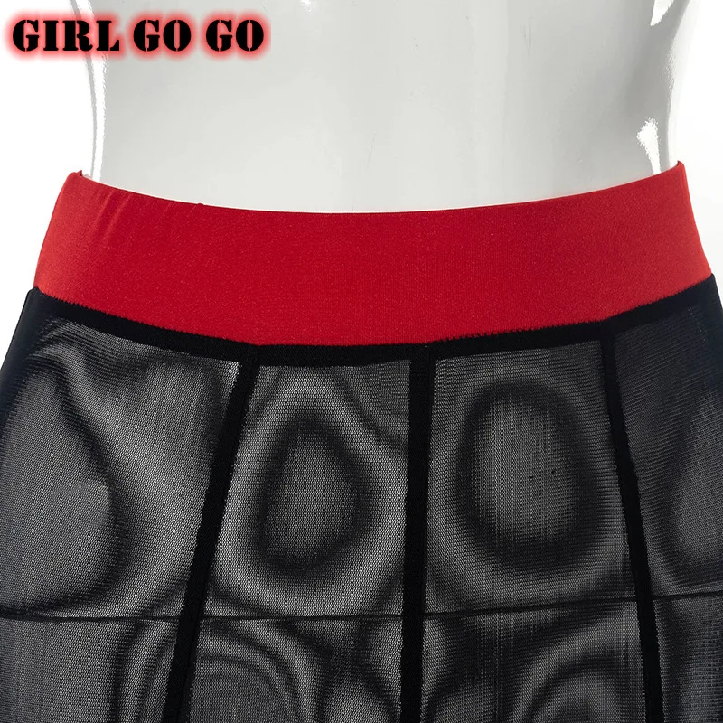 

spring sexy streetwear leggings women high waist skinny mesh see trough transparent pencil pants fitness jogging party club
