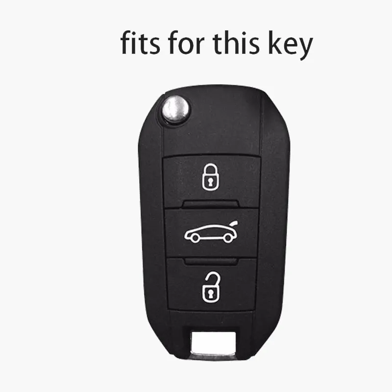 

New style quality soft TPU car key housing Case for Peugeot 3008 5008 408 2008 308 508 for Citroen C4 C5 C6 C4L Cactus DS4 DS5L