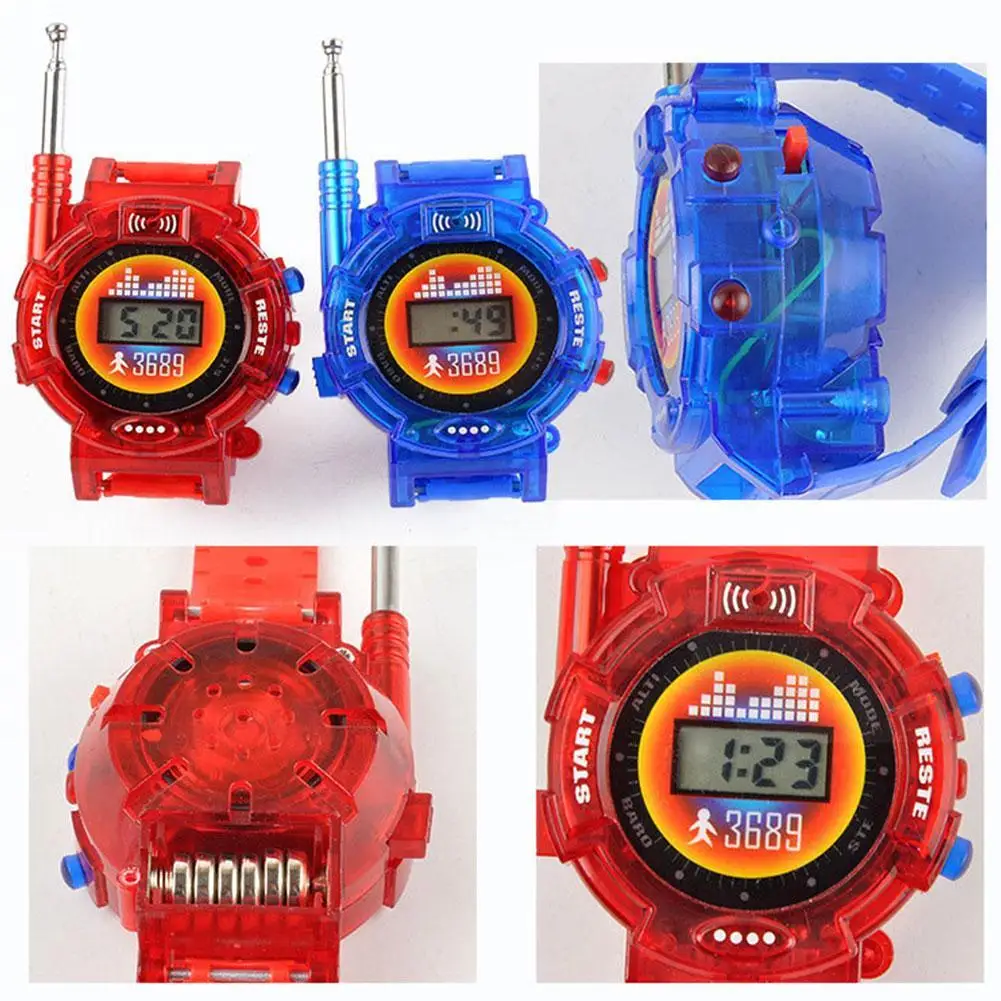 

Plastic electronic watch toys, smart walkie-talkies, blister, parent-child interactive games