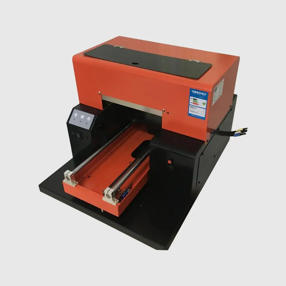 Умный УФ планшетный принтер формата А4 для чехлов телефонов струйная печатная