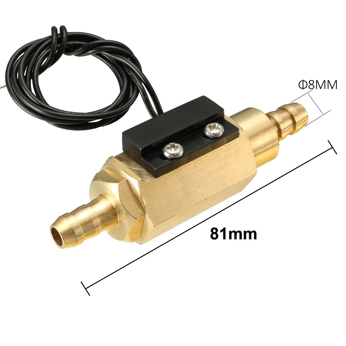 

USM-FS08PA Normally open Circuit Magnetic Flow Switch 70W Max Load DC250V Max Reliable 8mm OD Plug made of Brass