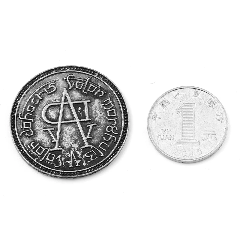 Лидер продаж монета валара моргулиса высокий валириан косплей металлическая