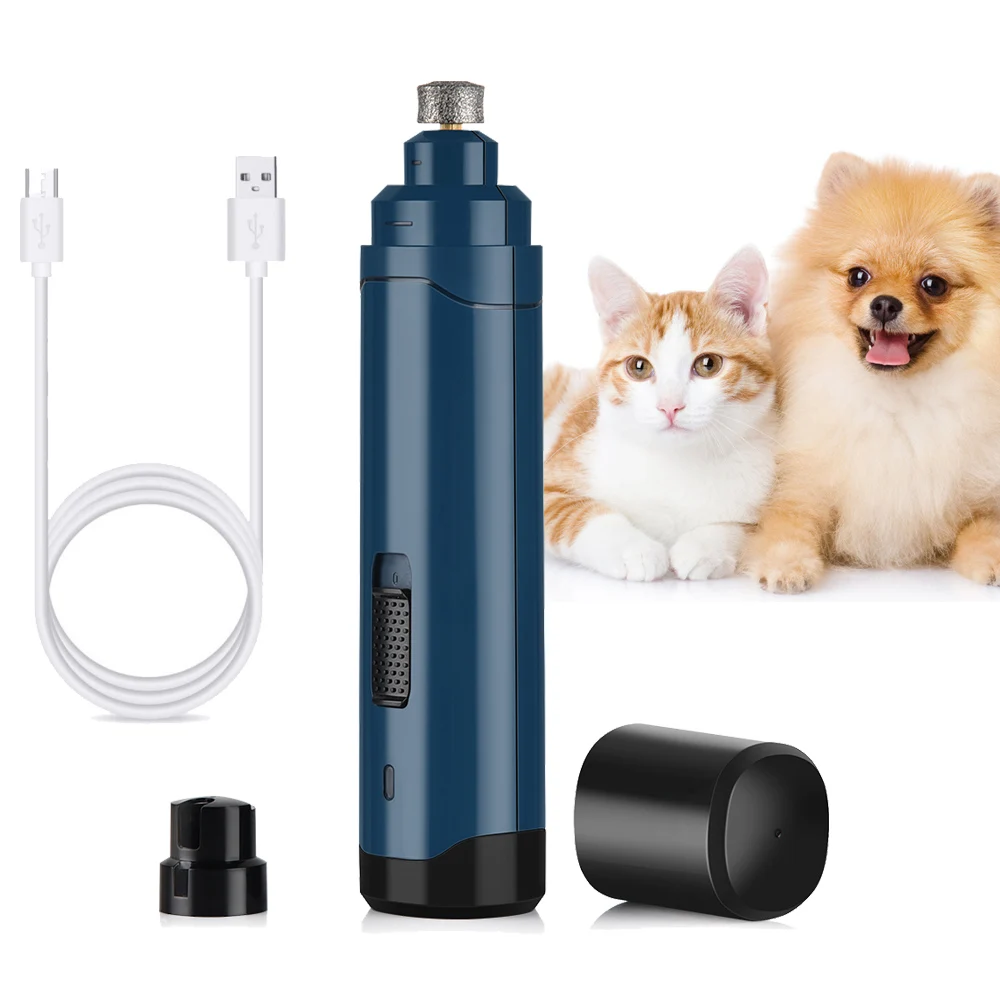 Перезаряжаемая машинка для маникюра домашних животных электрическая