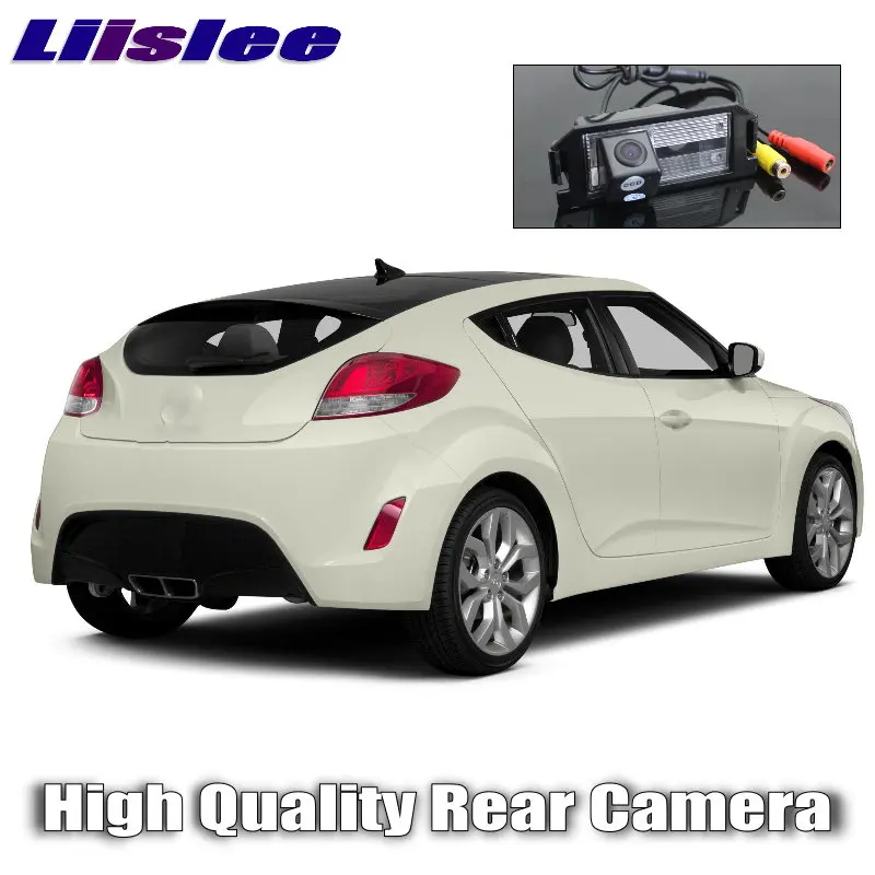 LiisLee Автомобильная HD камера заднего вида для hyundai Veloster 2011 ~ 2019 ночного видения