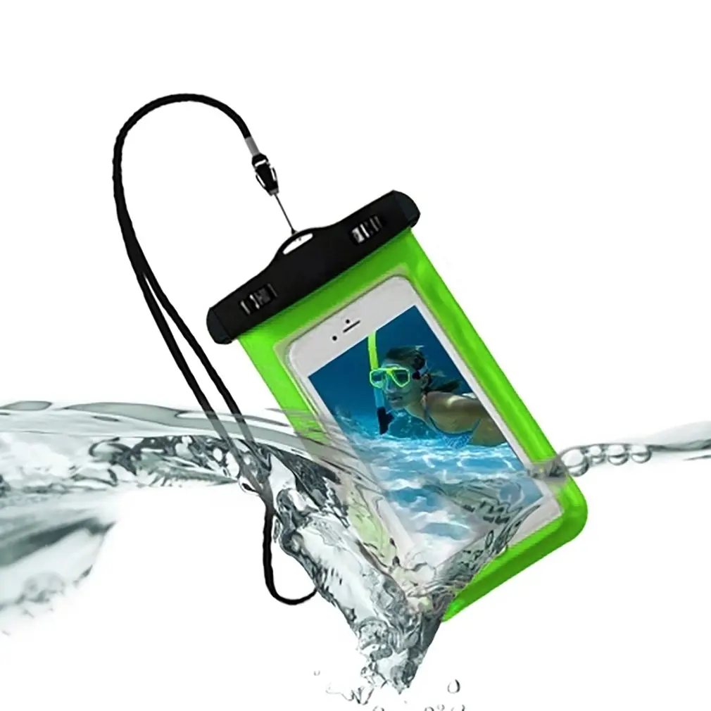 Водонепроницаемый чехол для телефона остающийся сухим под водой универсальный
