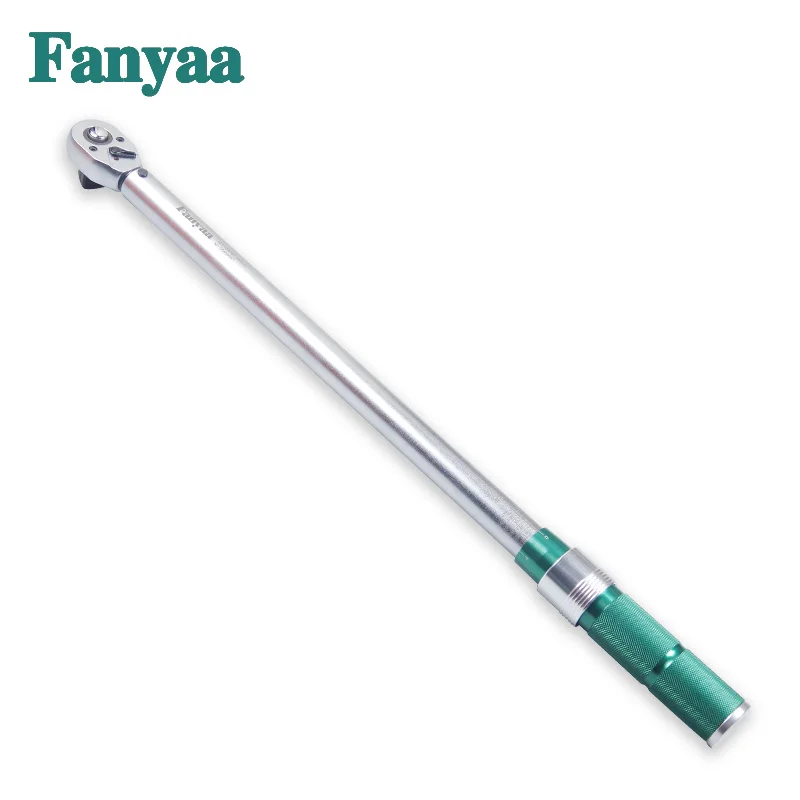Fanyaa Professional Preset Adjustable Torque Wrench Range 100-500Nm 3/4 Inch Square Drive High-accuracy 4% Hand Tools Spanner |