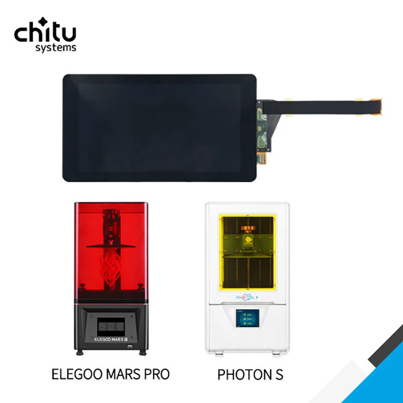 ЖК-экран Photon S LS055R1SX04 5 2k LCD для 3D принтера ELEGOO Mars Pro SX04 со стеклянной защитой |