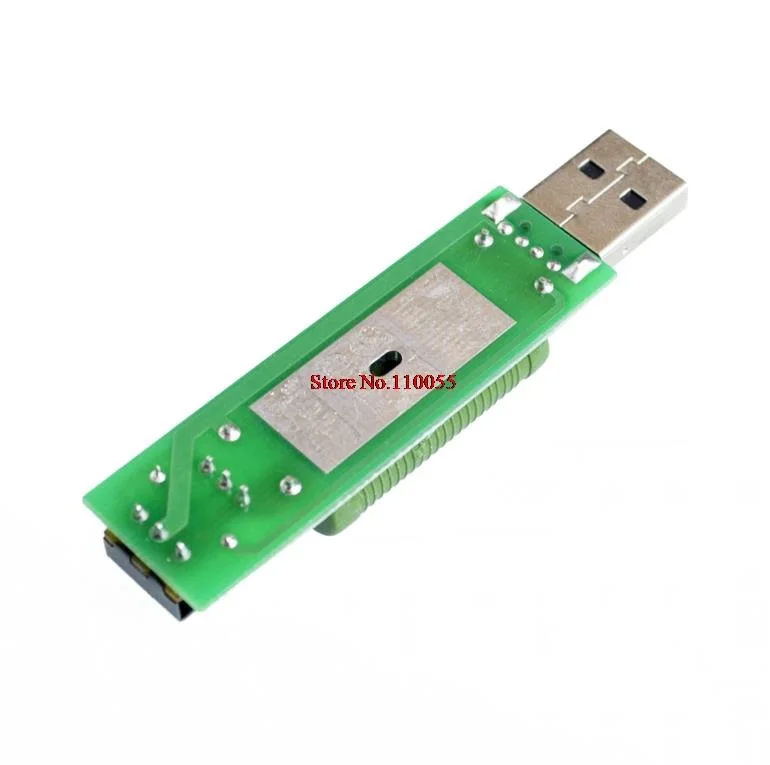 [Простой вращающийся] USB мини-разрядный нагрузочный резистор 2 а/1 А с