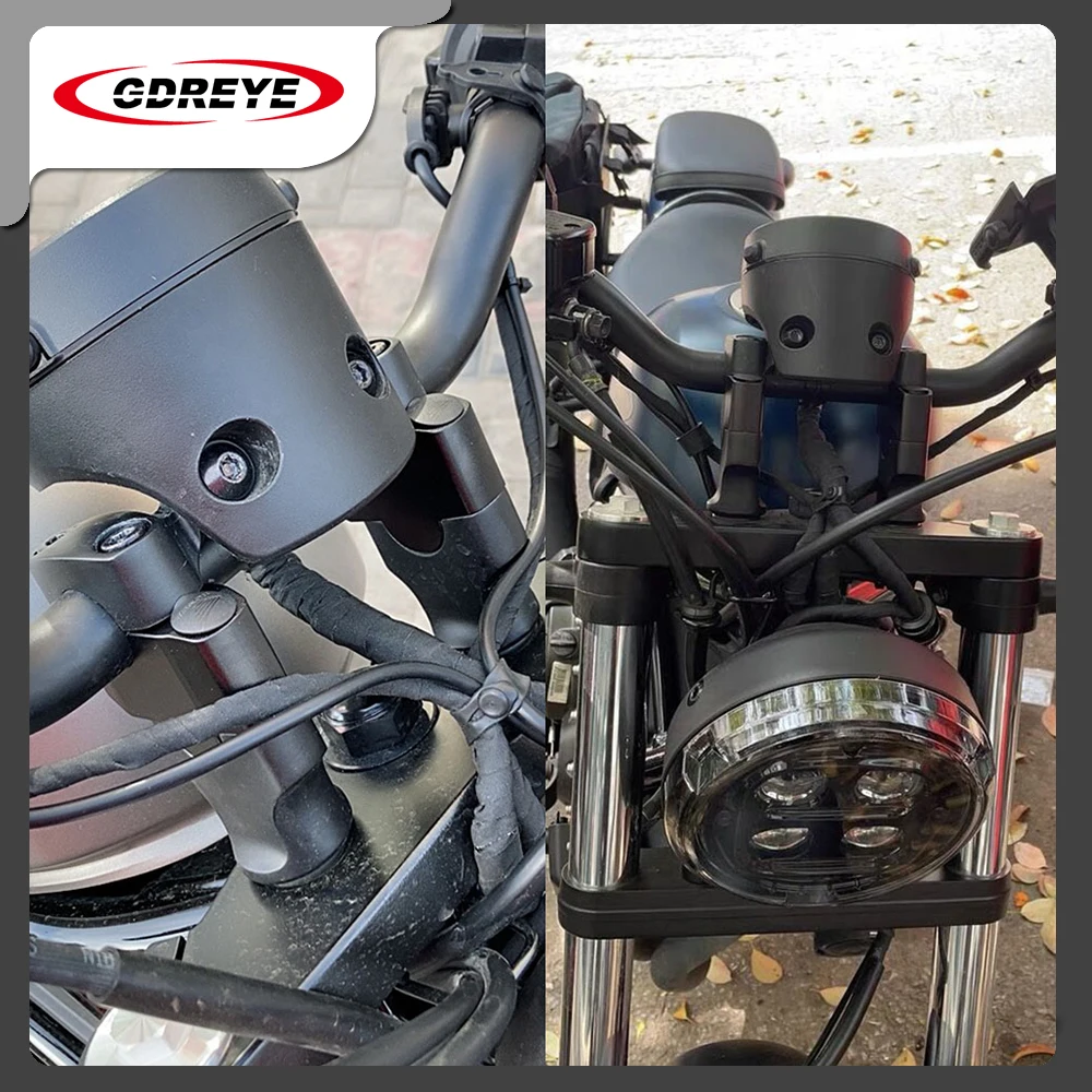 Монтажный зажим на руль мотоцикла для Honda CMX1100 Rebel 1100 CMX300 500 2017-2020 |