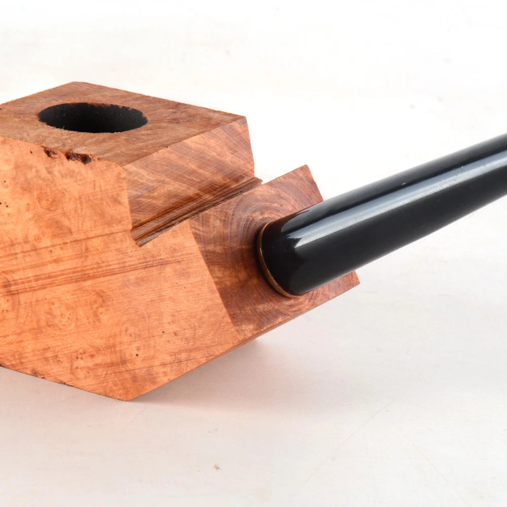 Трубка для курения табака Briar деревянный блок предварительно просверленные