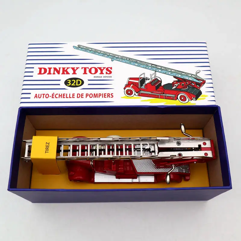 Atlas Dinky toys 32D Авто echell DE Pompiers пожарная машина литая под давлением коллекция моделей