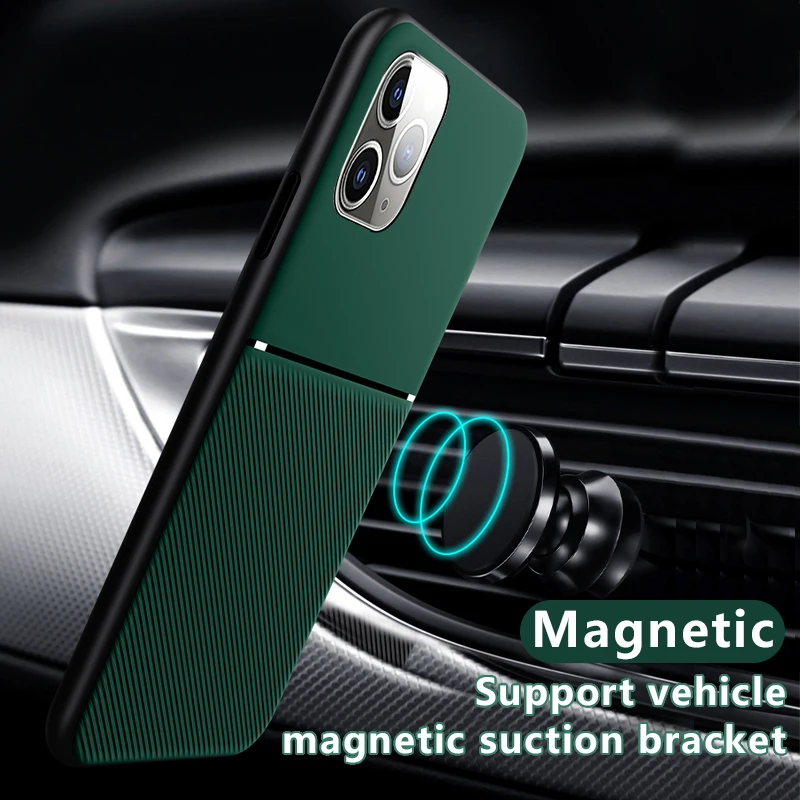 Leather Phone Case For iPhone 13 12 11 Pro XS Max XR X 8 7 6 Plus Magnetic Protection Cover