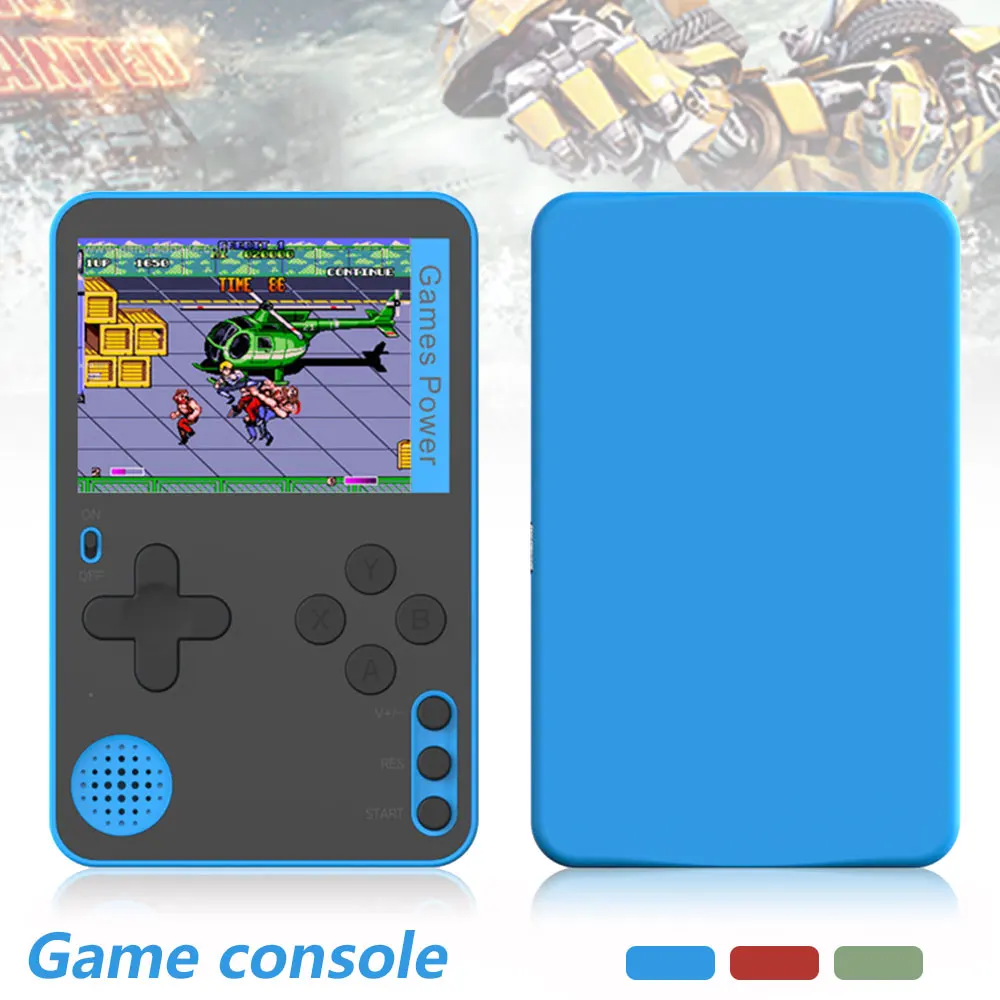 2 4 дюймов Экран Портативный тонкая портативная игровая консоль Встроенный 500